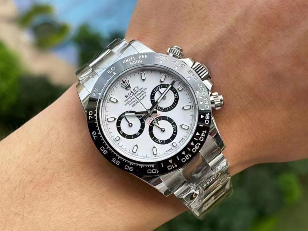 Rolex Panda Daytona Wrist Shot