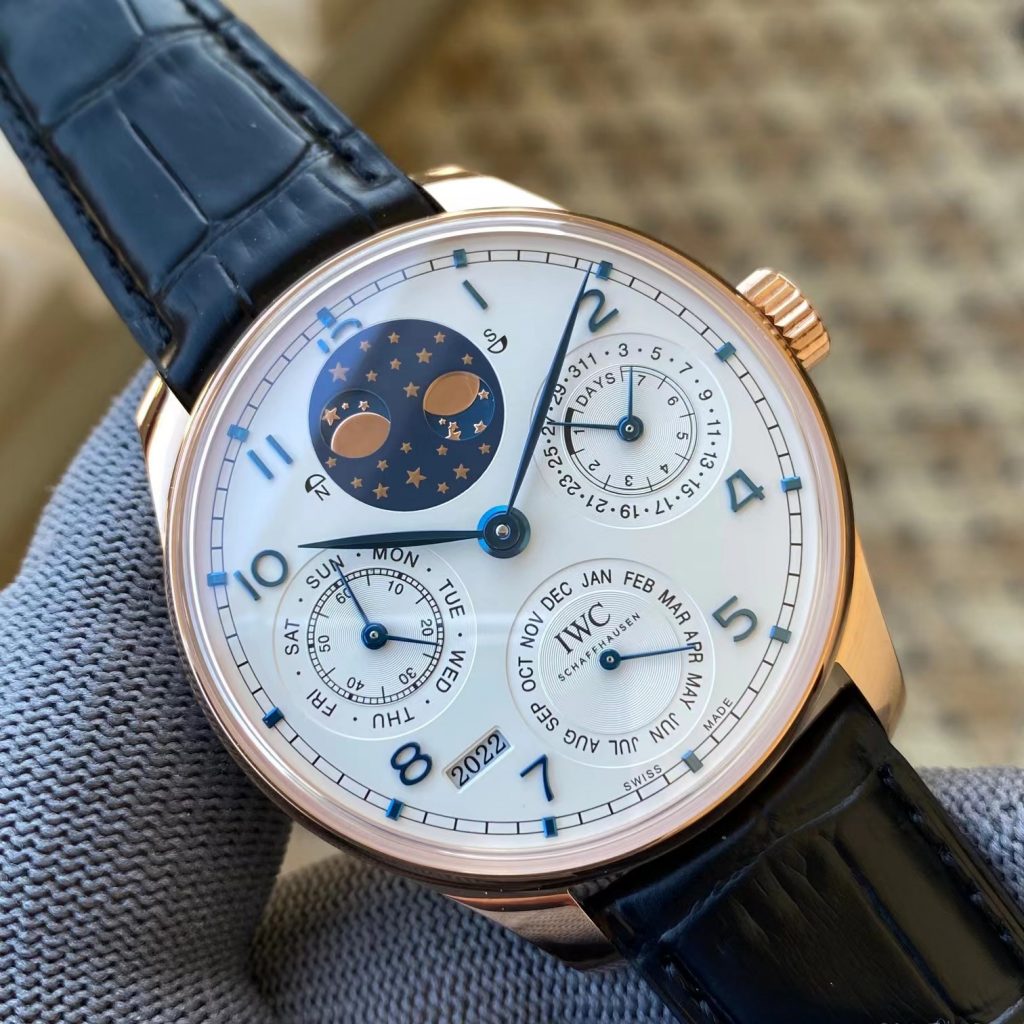 IWC Portuguese Perpetual Calendar White Dial