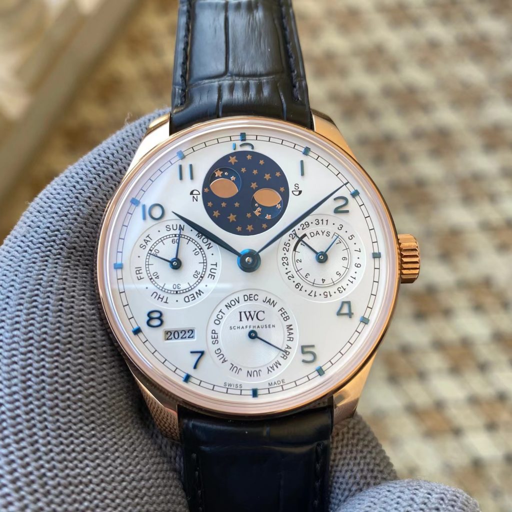 Replica IWC Portuguese Perpetual Calendar Watch