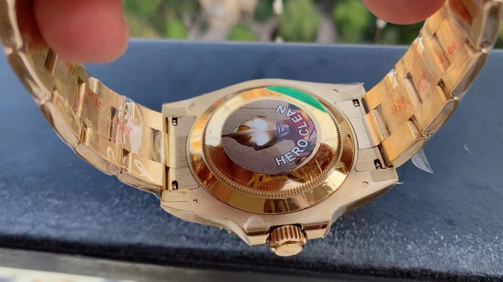 Rolex Full Gold Submariner Case Back