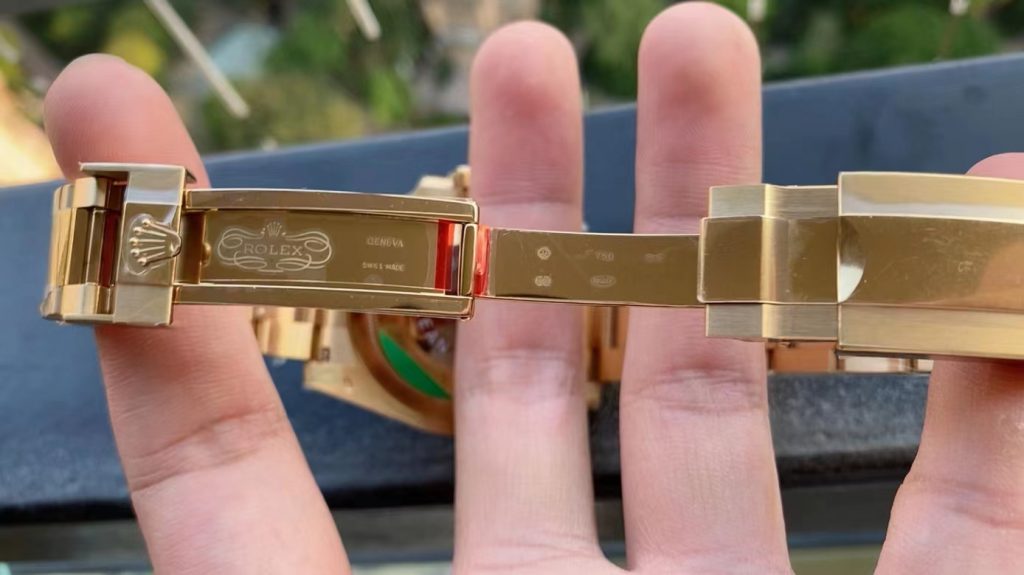 Rolex Full Gold Submariner Clasp