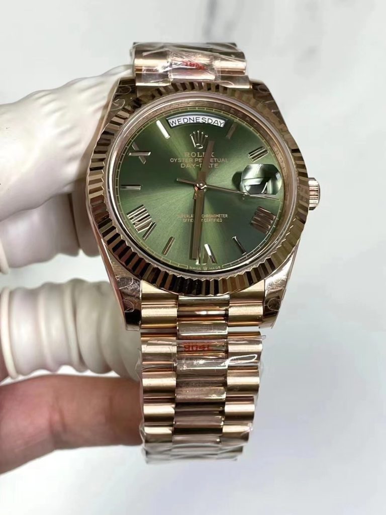 Replica Rolex Day-Date Green