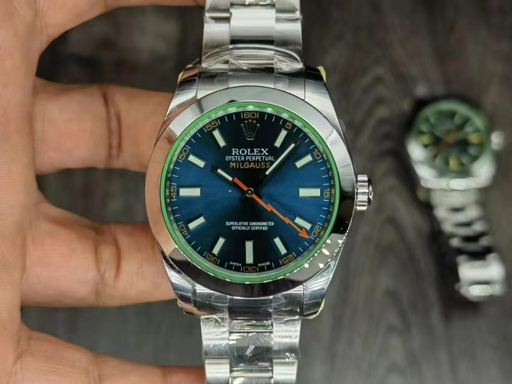 Replica Rolex Milgauss Blue