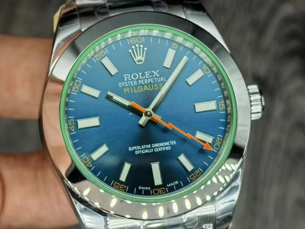 Rolex Milgauss Blue Dial