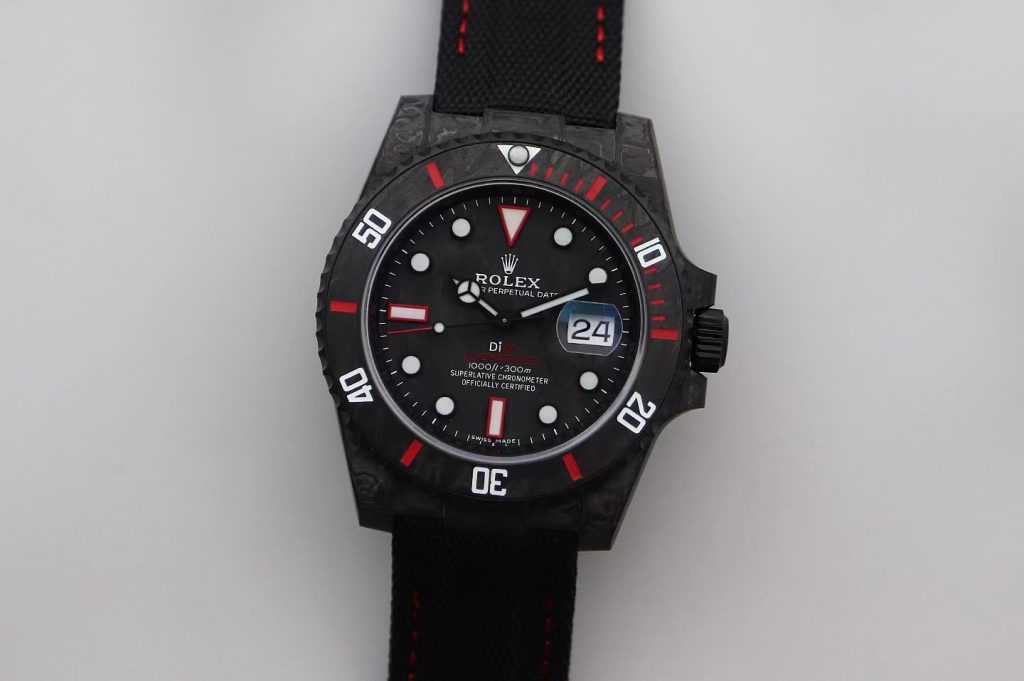 DiW Submariner Black Red