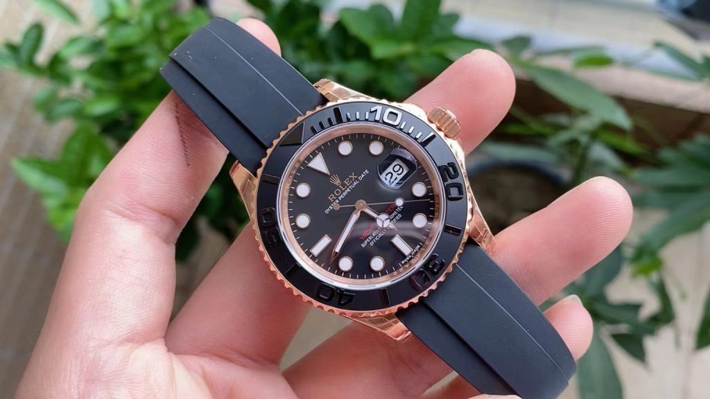 Replica Rolex YachtMaster 40mm Rose Gold