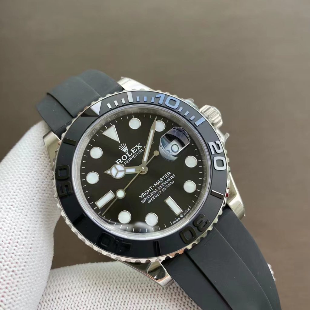 Bản sao Nhà máy VS Rolex YachtMaster Platinum