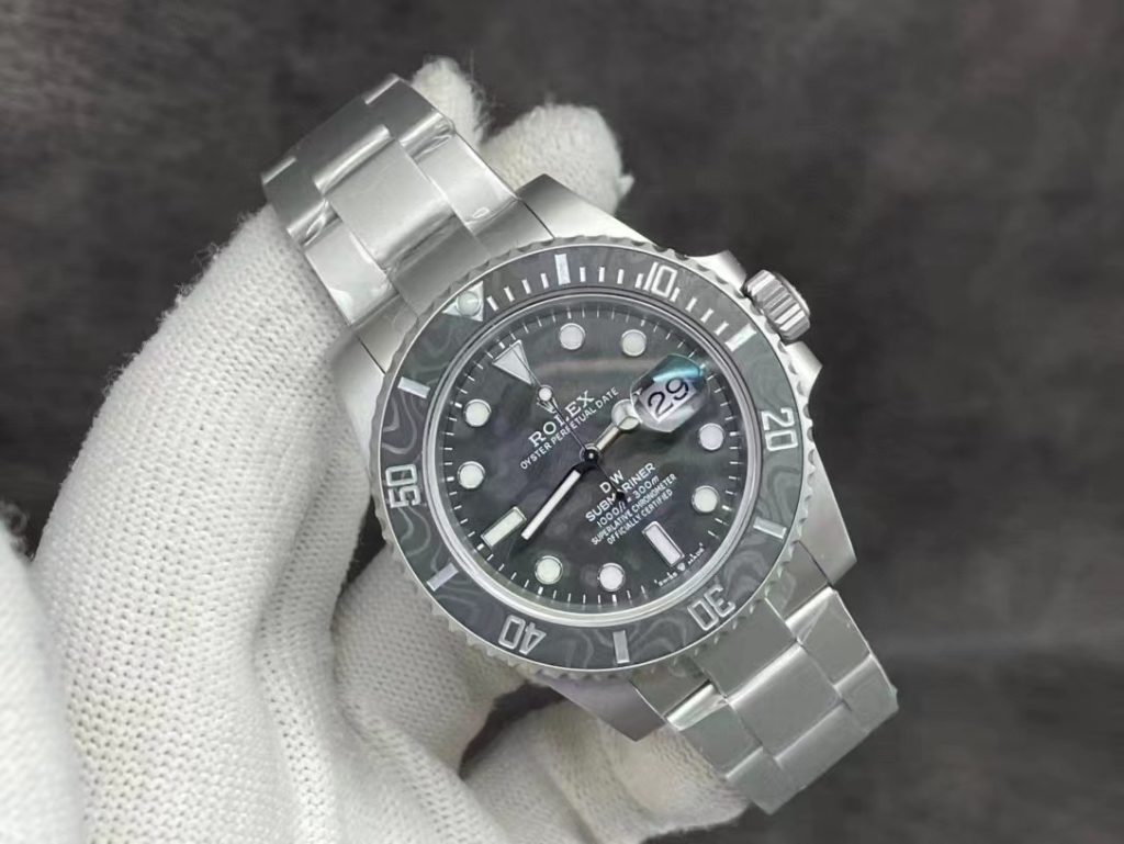 Replica Rolex DiW Submariner Carbon Black