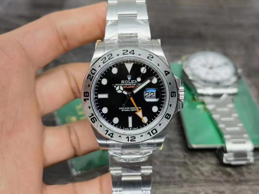 Replica Rolex Explorer 226570 Black