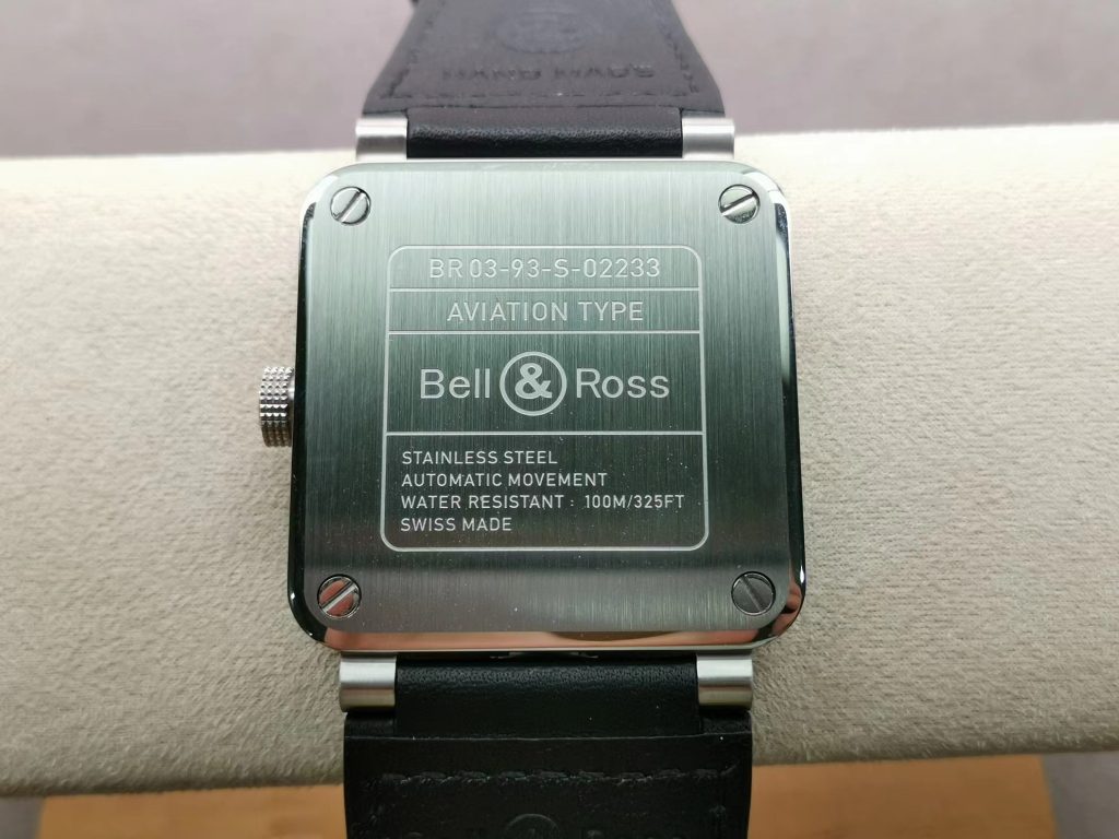 Bell Ross BR03-93 GMT Case Back