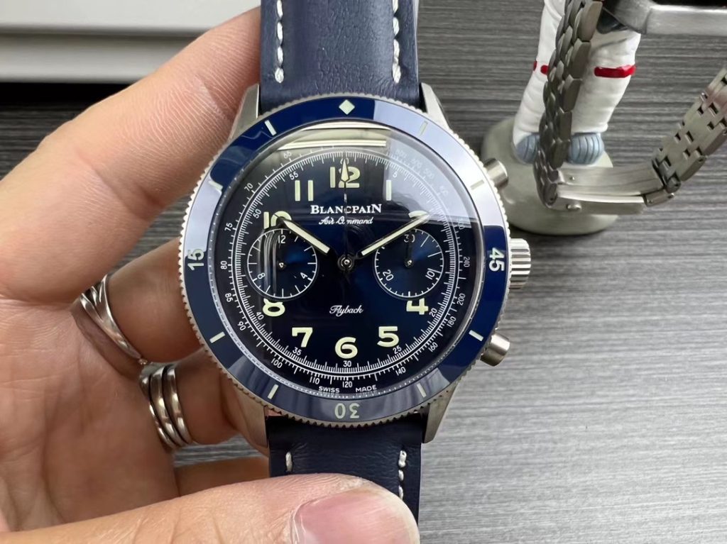 Blancpain Ait Command Blue Watch