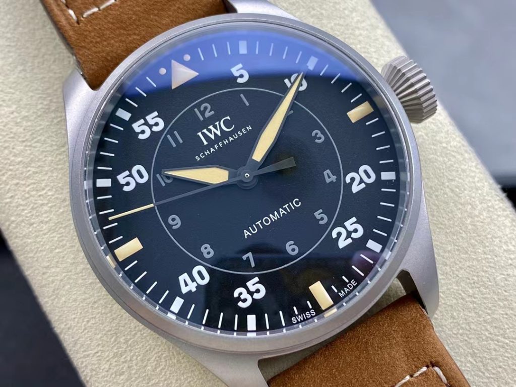 Replica IWC Spitfire IW329701 Black