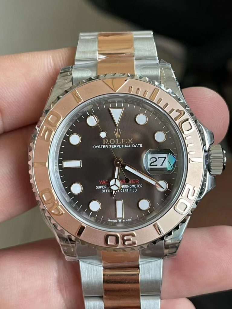Replica Rolex YachtMaster 126621 Brown