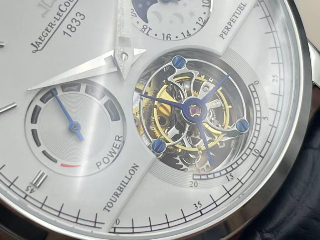 Replica Jaeger LeCoultre Tourbillon Power Reserve Watch - RepsGuide.com