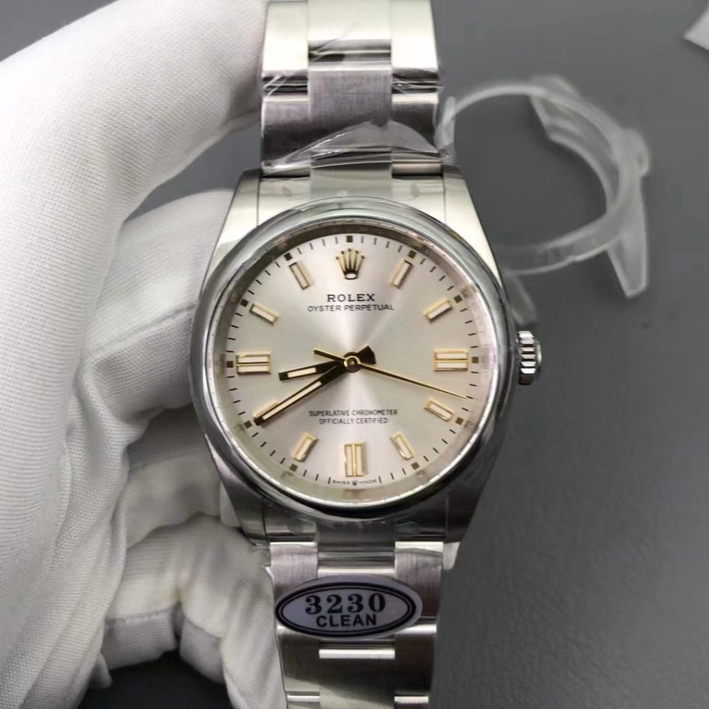 Replica Rolex Oyster Perpetual 36mm Silver