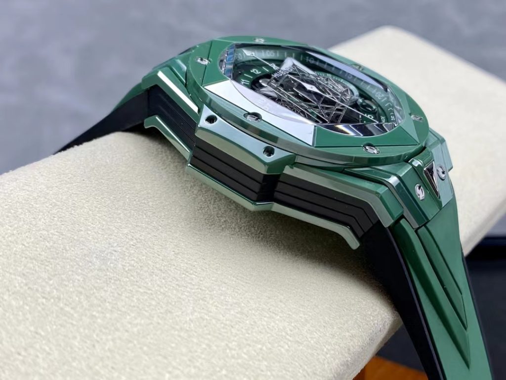 Hublot Sang Bleu II Green Case