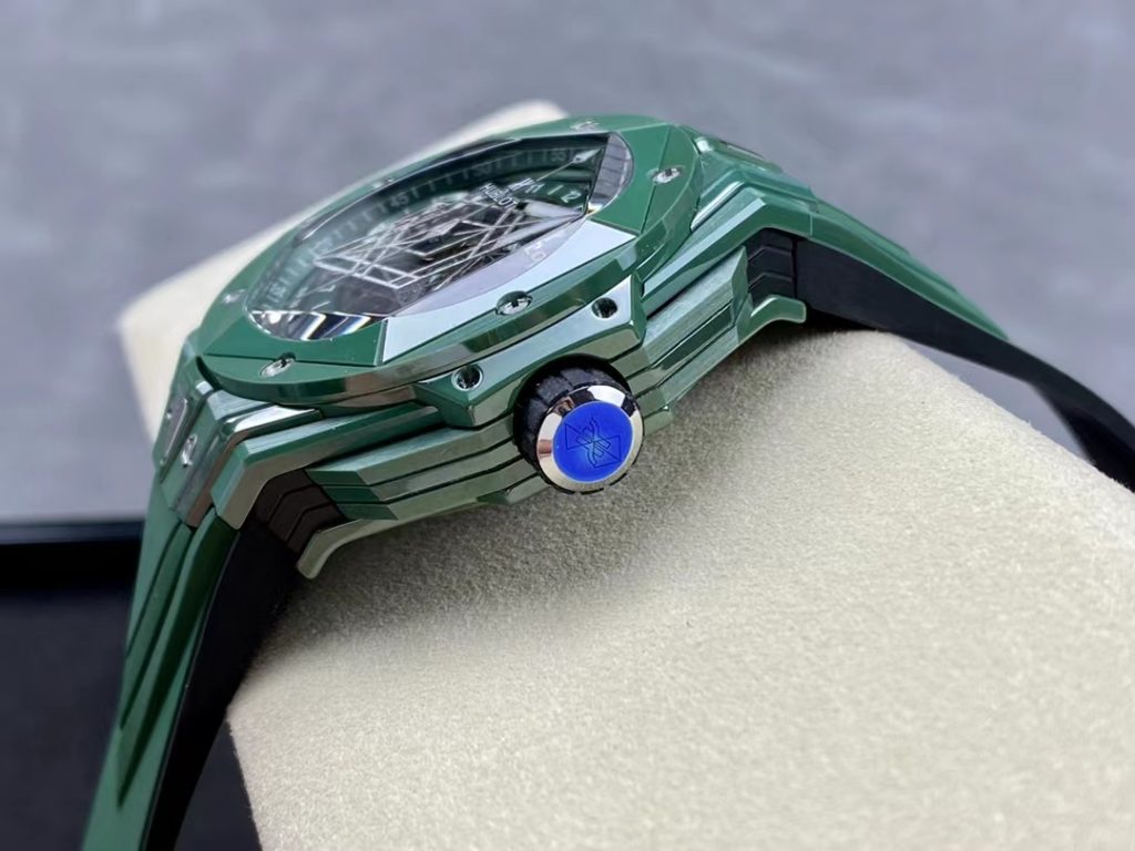 Hublot Sang Bleu II Green Crown