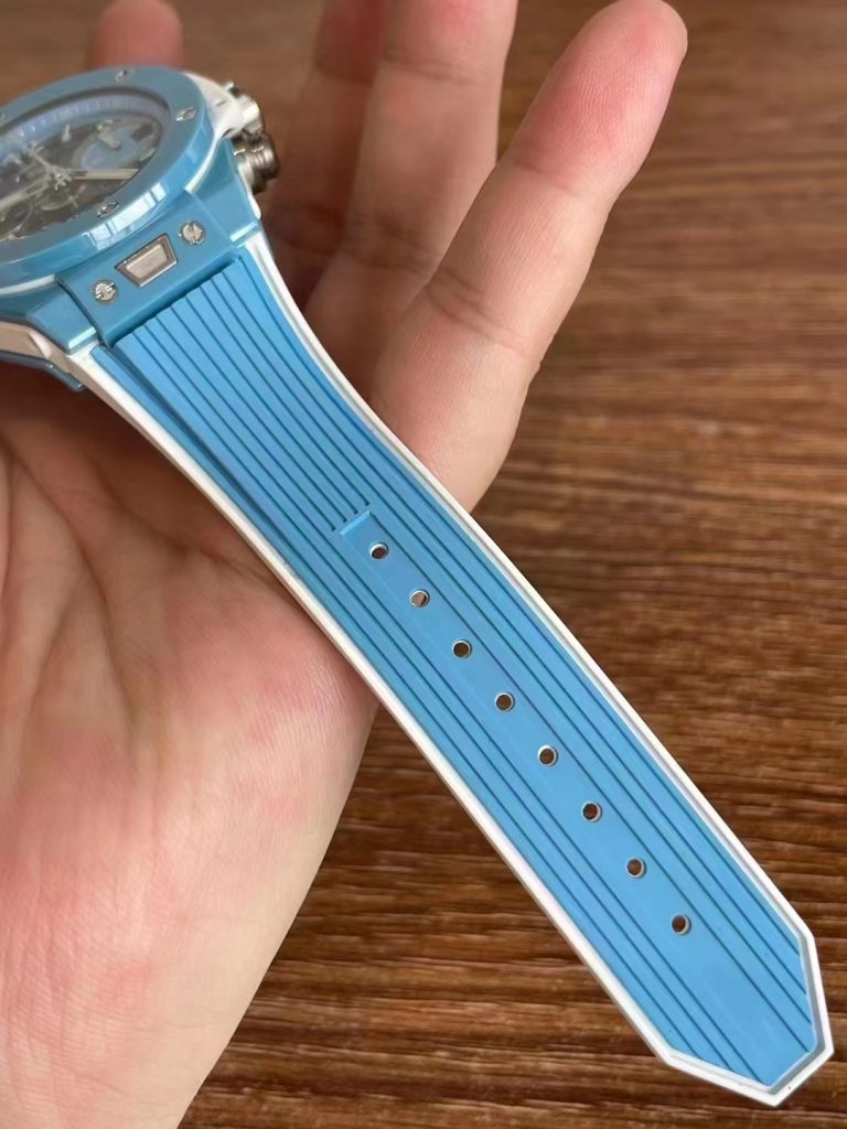 Hublot Sky Blue Rubber Band