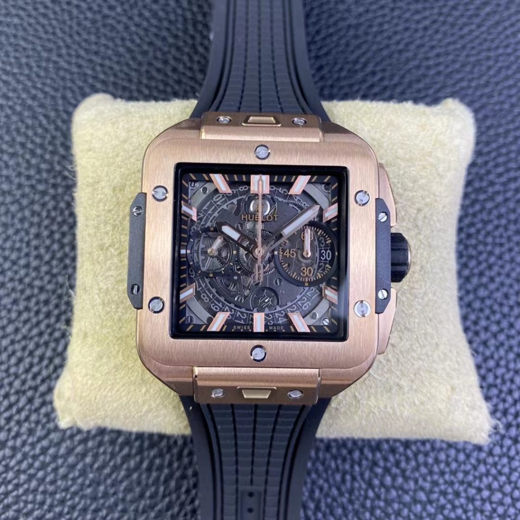 Hublot Square Bang Rose Gold Replica