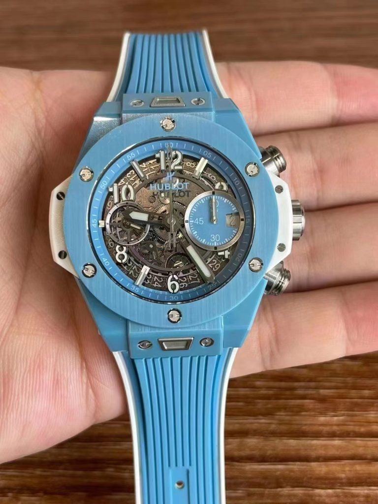 Replica Hublot Unico Sky Blue