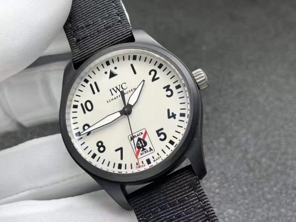 Replica IWC Black Aces Ceramic