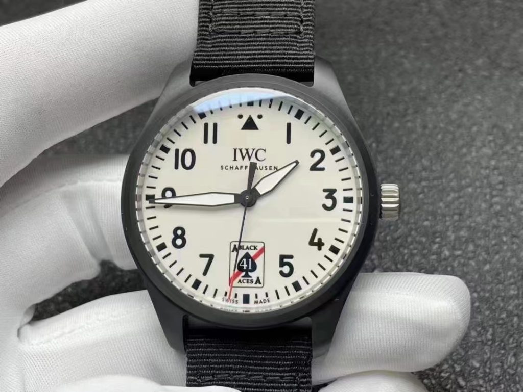 Replica IWC Black Aces Watch