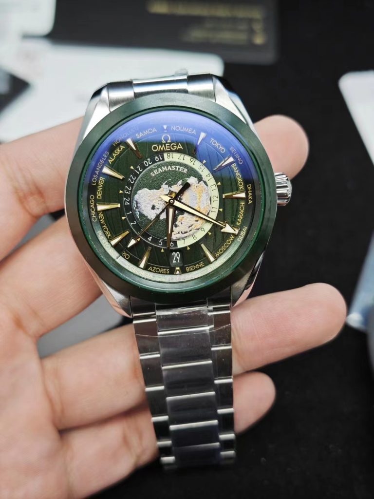 Omega Green Worldtimer Replica