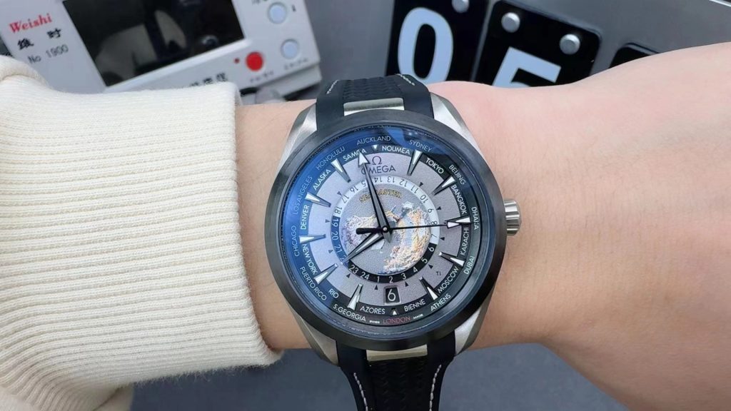 Omega Worldtimer Wrist Shot