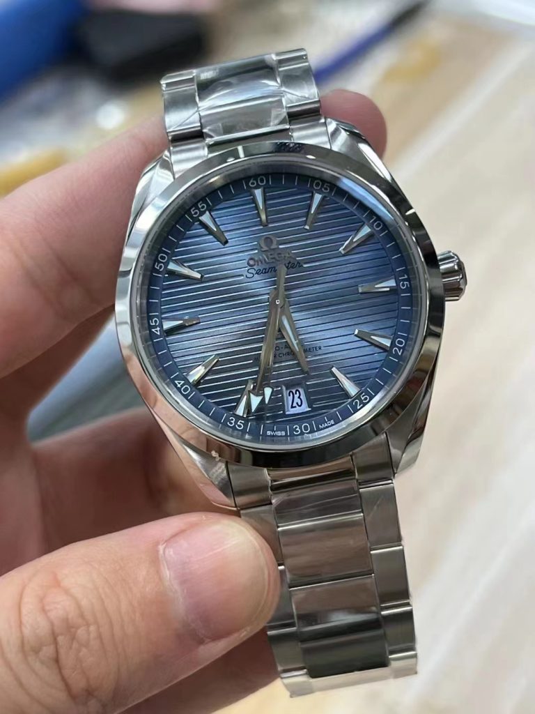 Omega Aqua Terra 150m Blue Replica