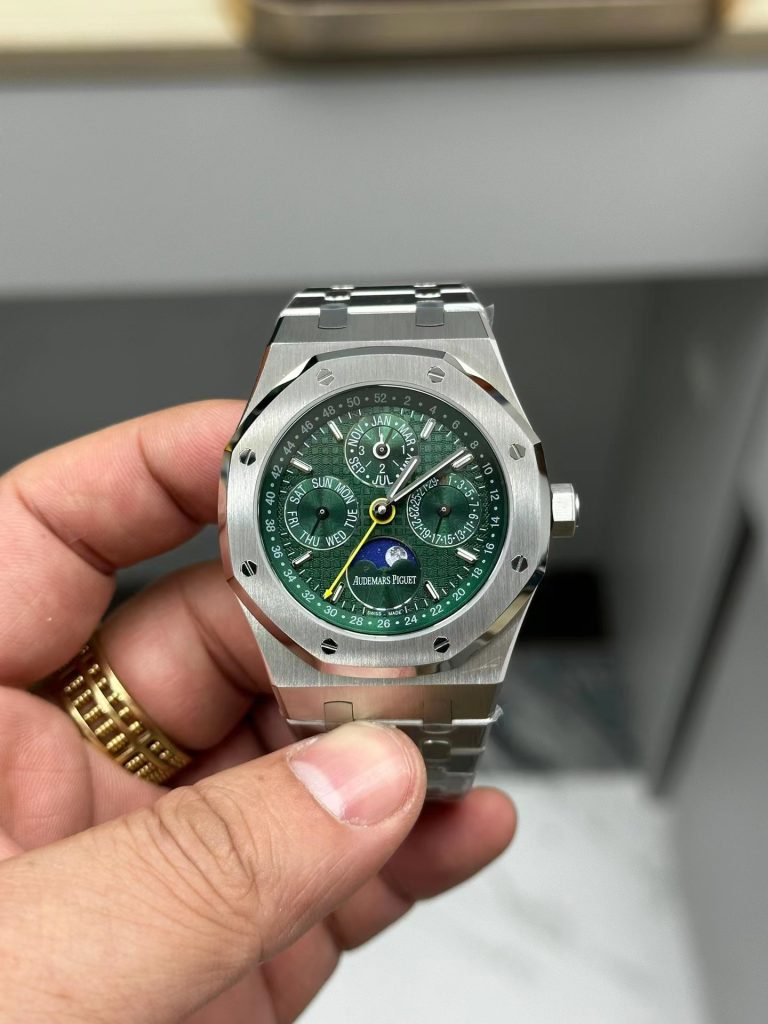 Replica Audemars Piguet Perpetual Calendar 26574 Green