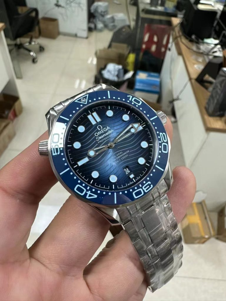 Omega Seamaster 300m Ice Blue Replica