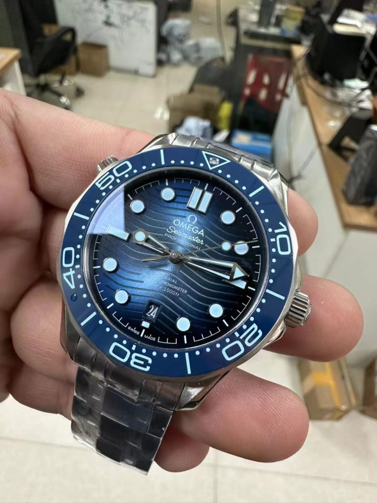 Omega Seamaster Ice Blue Dial