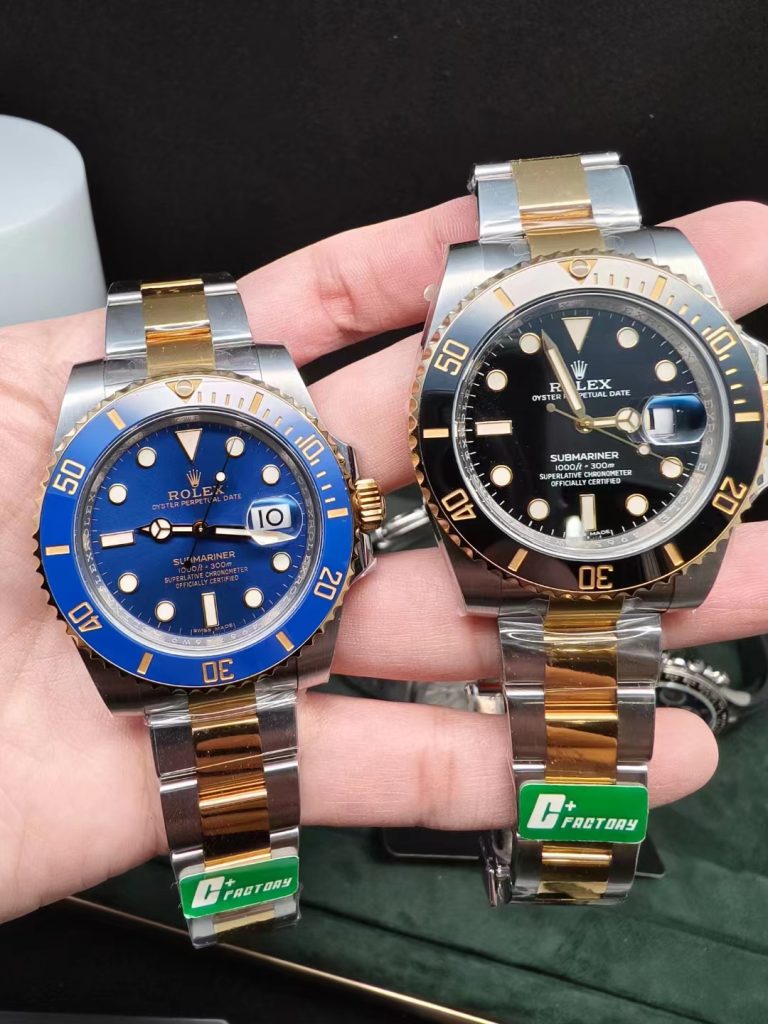 C+ Factory Replica Rolex Submariner Blue and Black