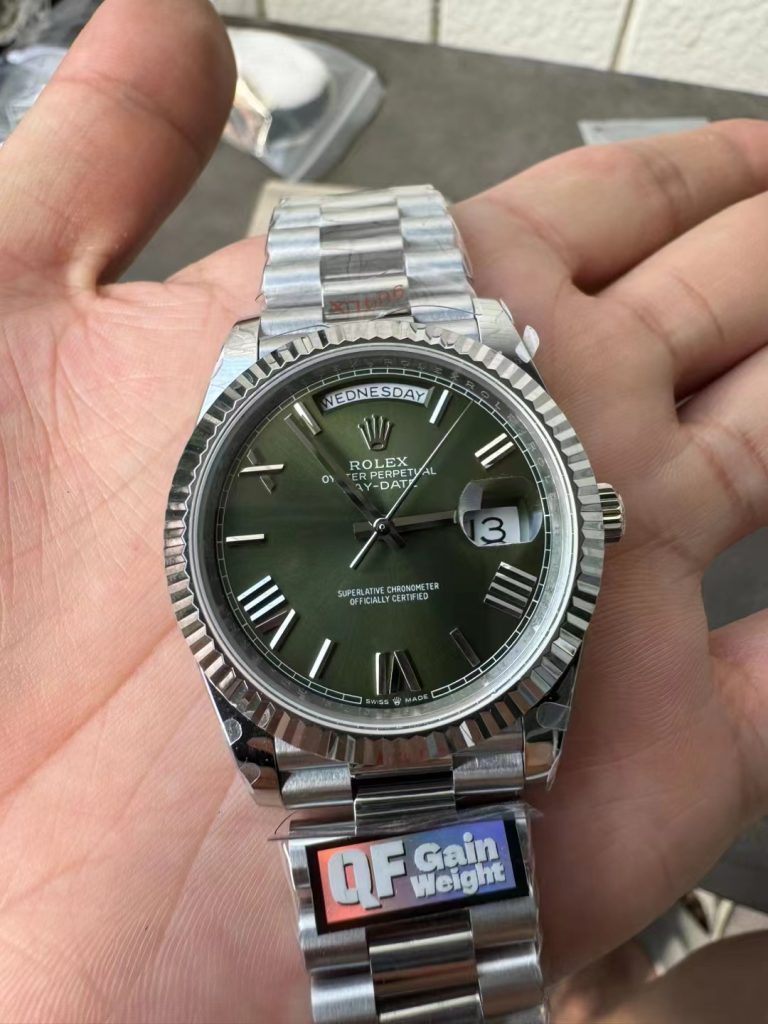Rolex Day-Date with Green Dial