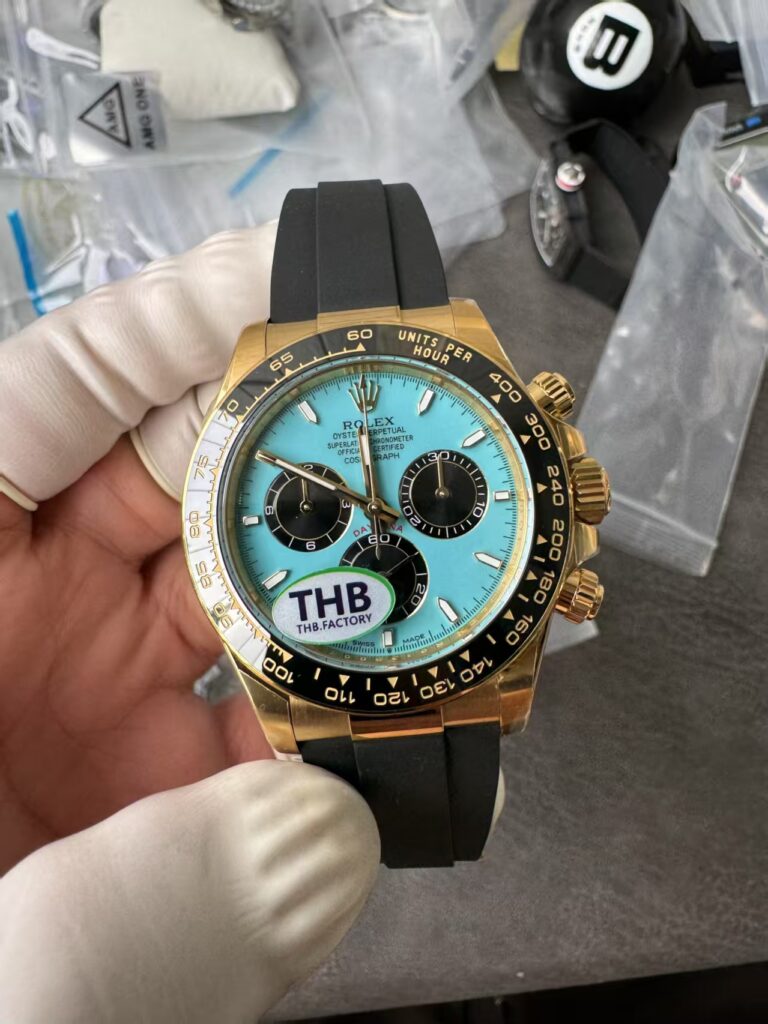 THB Rolex Daytona 126518LN Turquoise