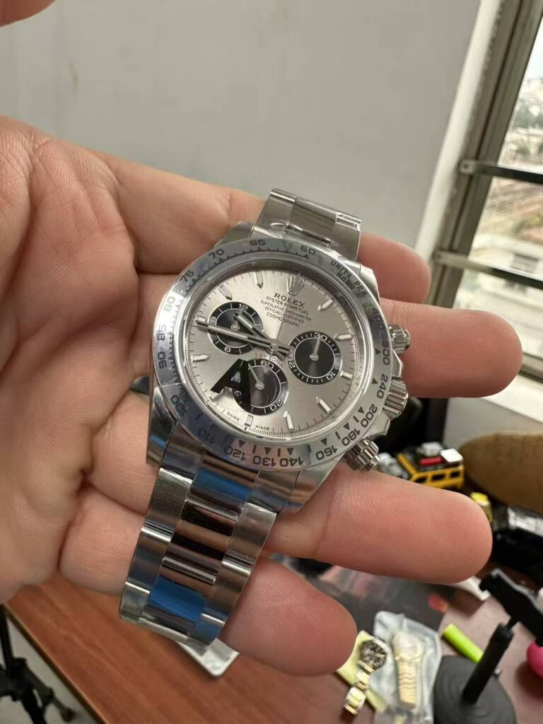 VS Daytona Stainless Steel Silver Dial