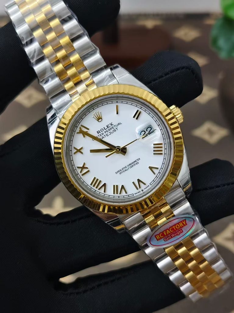 RCF Replica Rolex Datejust White