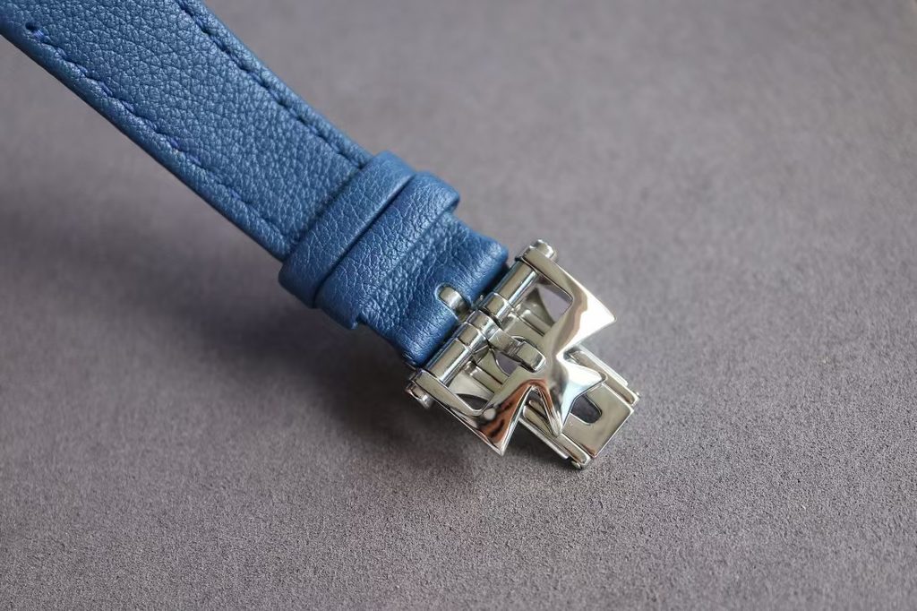 Vacheron Constantin 4600v Blue Leather Strap